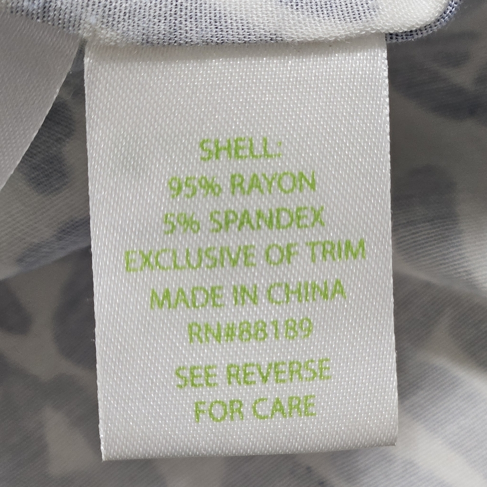 Lilly Pulitzer Carlotta Midi Shift Dress Rayon Stretch Boho Cottagecore Blue M - Picture 10 of 16